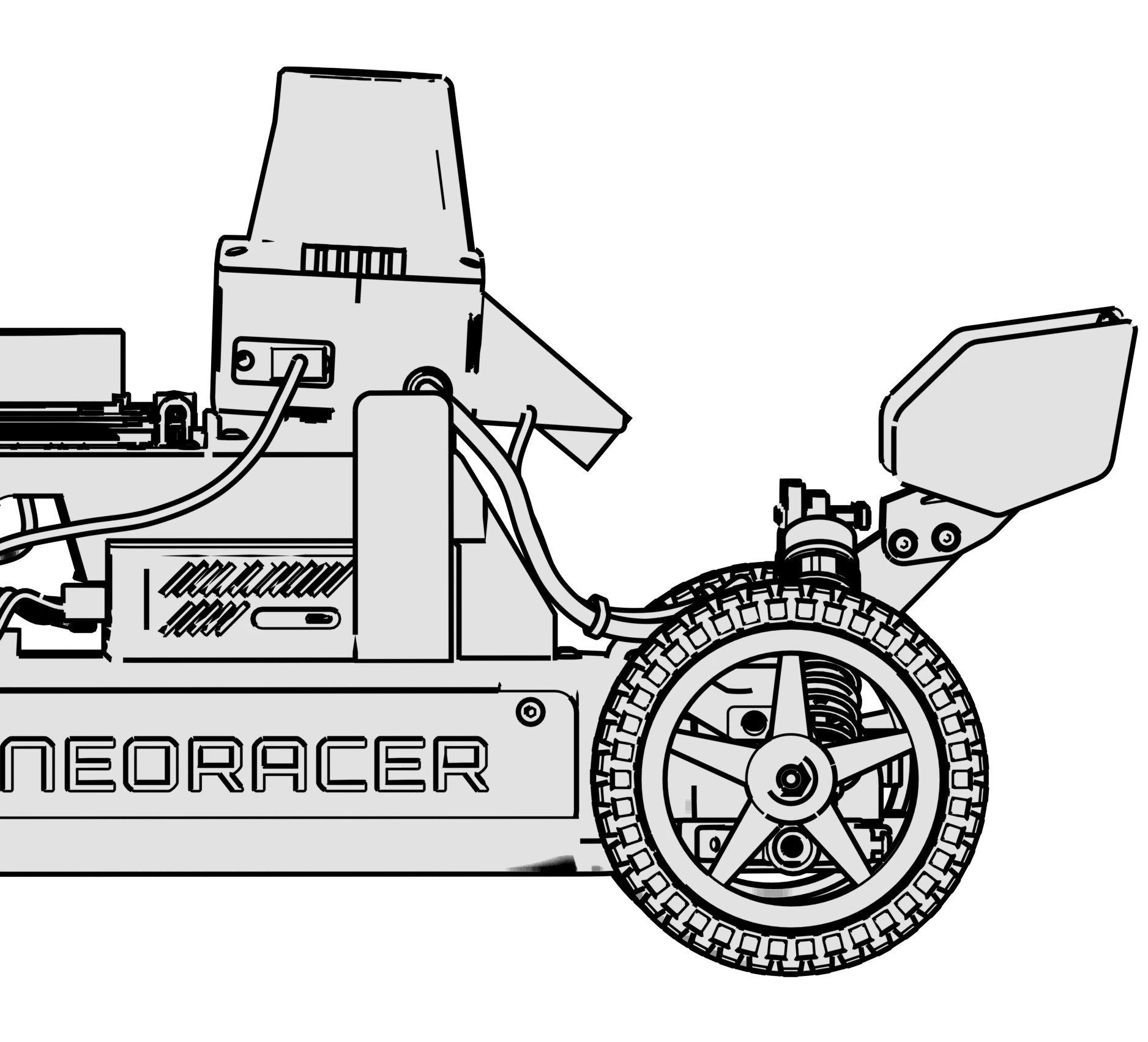 NeoRacer Side View